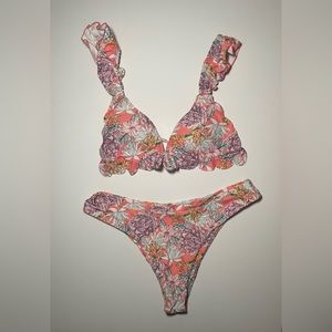 Floral bikini set